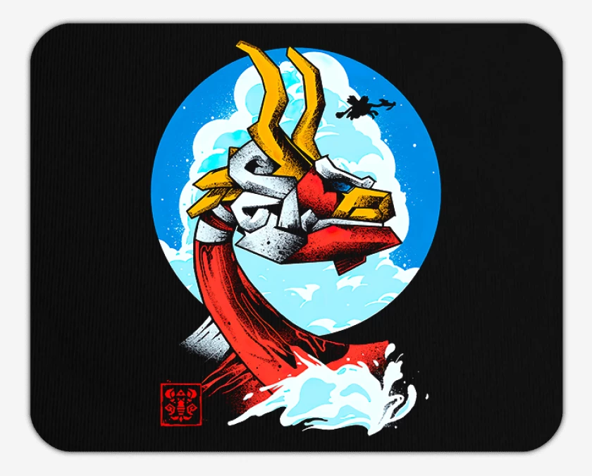 Mousepad Mascaron Rojo