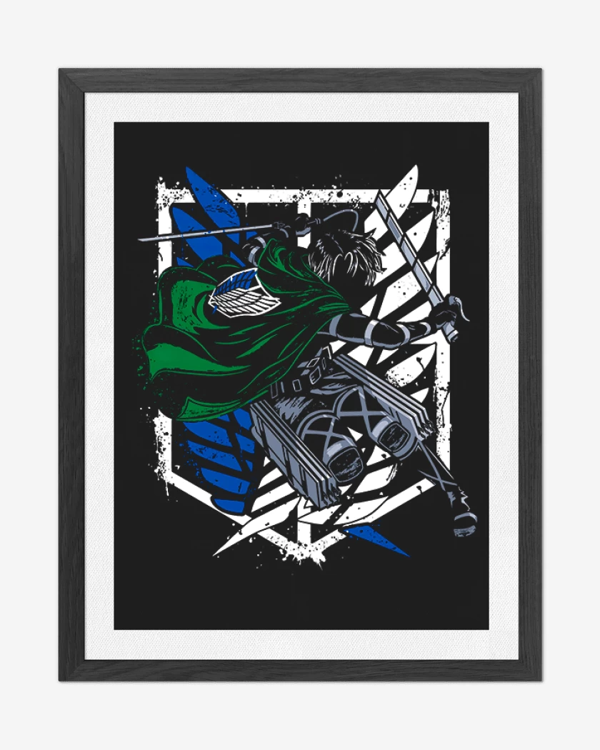 Cuadro decorativo Negro de Levi
