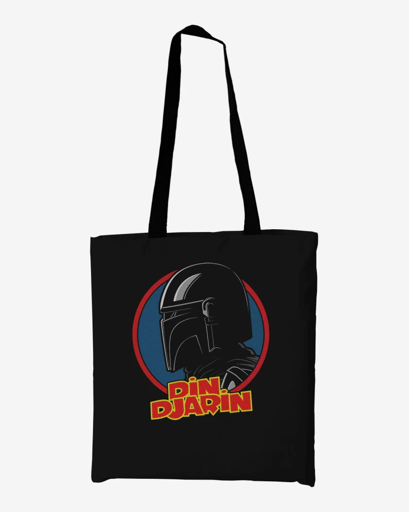 Totebag Negro de Din Djarin
