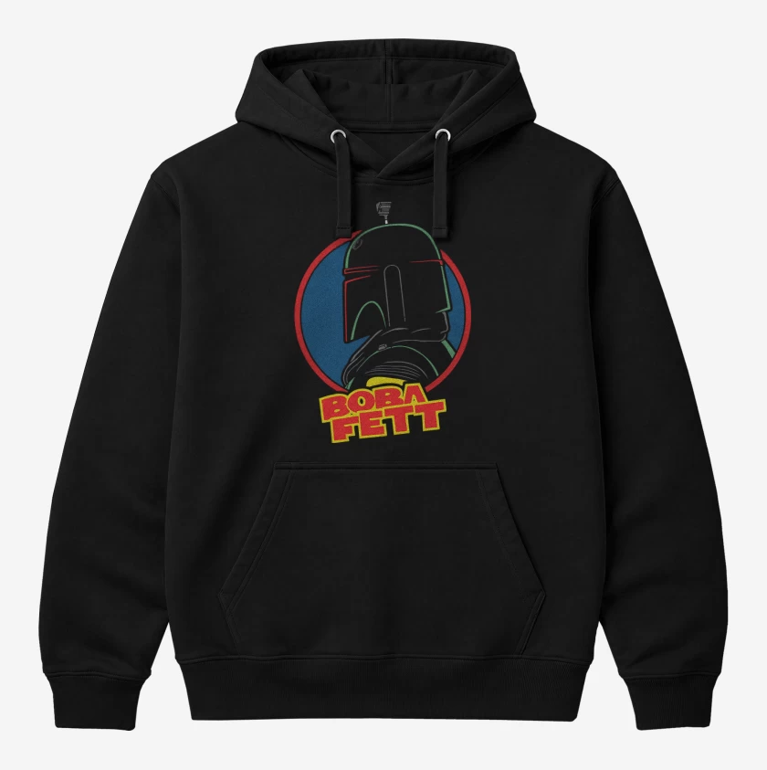 Polerón Canguro Negro de Boba Fett