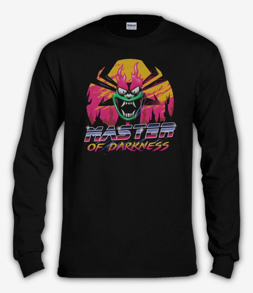 Polera manga larga Negro de Aku