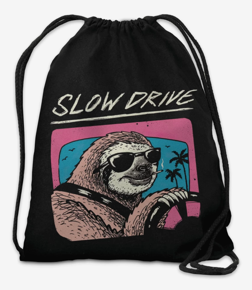 Mochila Negro de Slow Drive