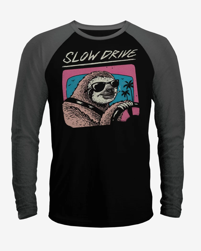 Polera Raglan Slow Drive