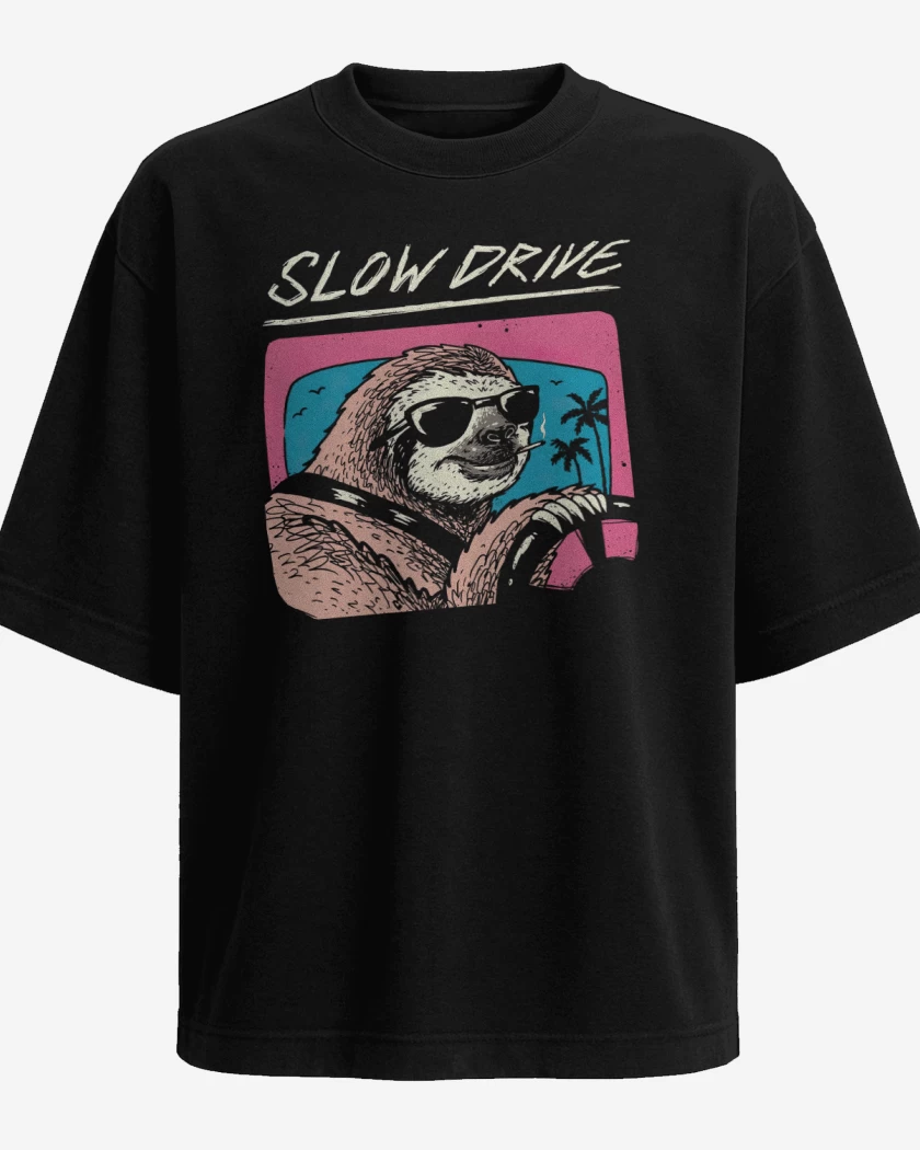 Polera Oversize Slow Drive