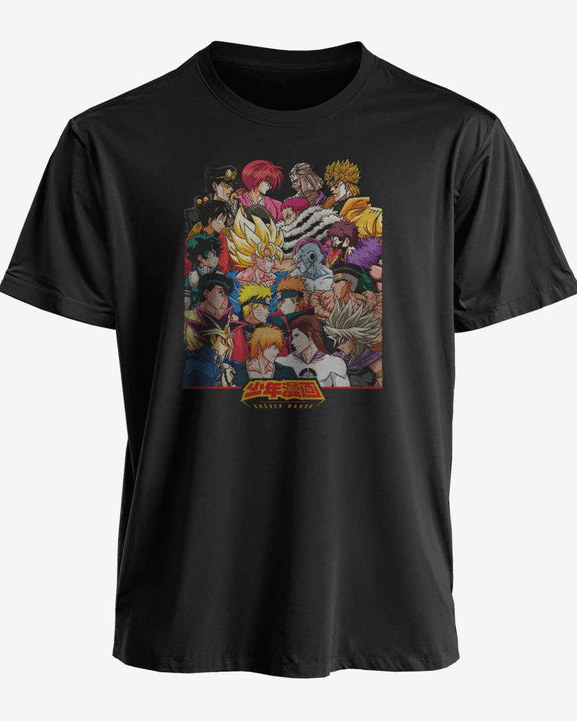 Polera Shonen Manga Vs
