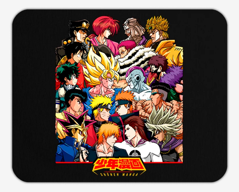Mousepad Shonen Manga Vs