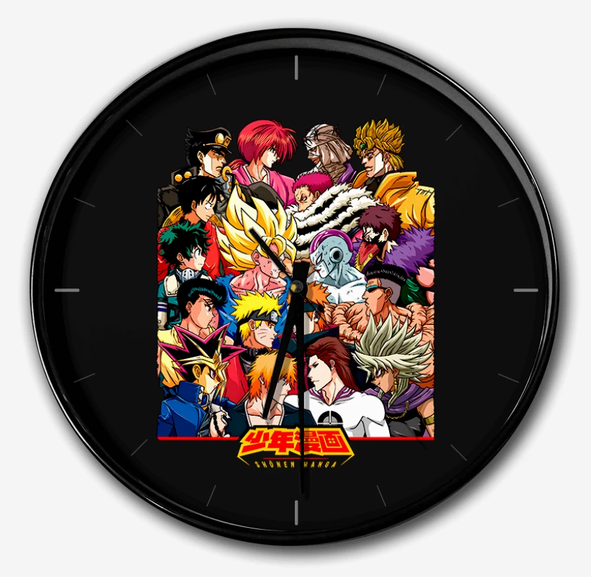 Reloj Negro de Shonen Manga Vs