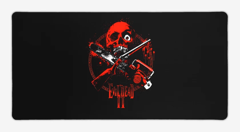 Mouse pad Gamer Negro de Evil Dead II