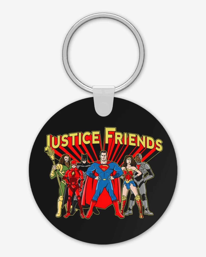 Llavero Justice Friends
