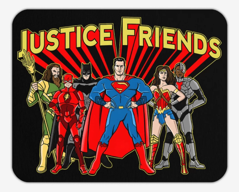 Mousepad Justice Friends