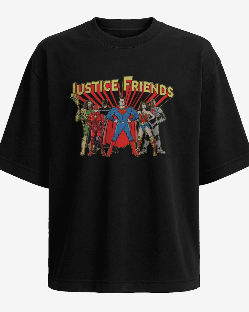 Polera Oversize Justice Friends