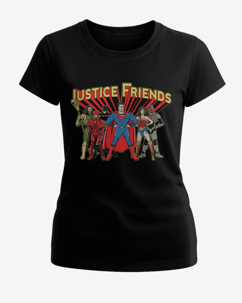 Polera de Mujer Justice Friends