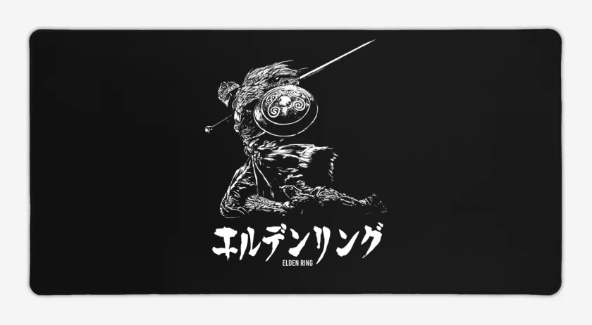 Mouse pad Gamer Negro de Elden Ring 3