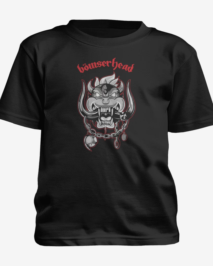 Polera de niño Negro de Bowserhead