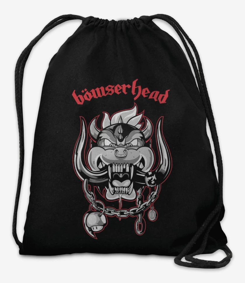 Mochila Negro de Bowserhead
