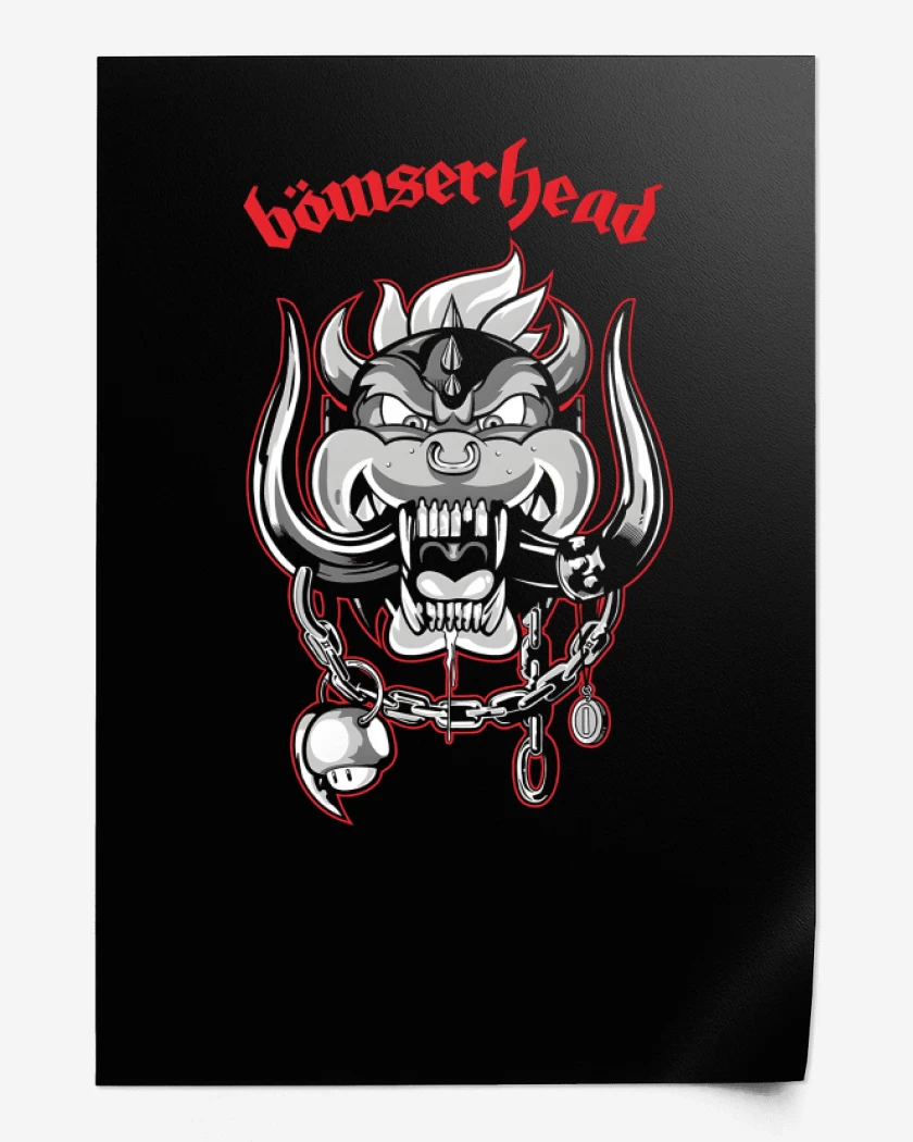 Print Bowserhead