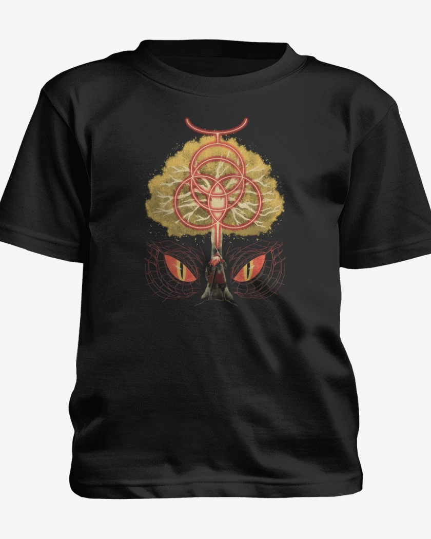 Polera de niño Negro de The Erdtree 