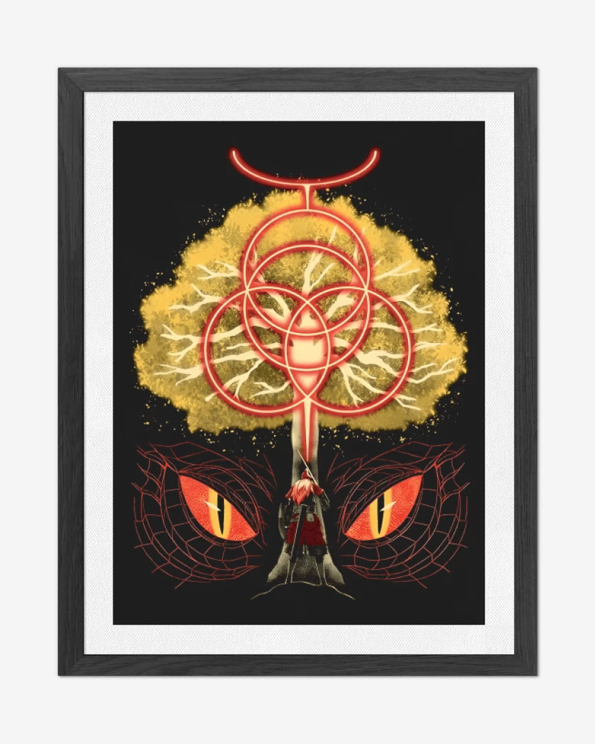 Cuadro decorativo Negro de The Erdtree 
