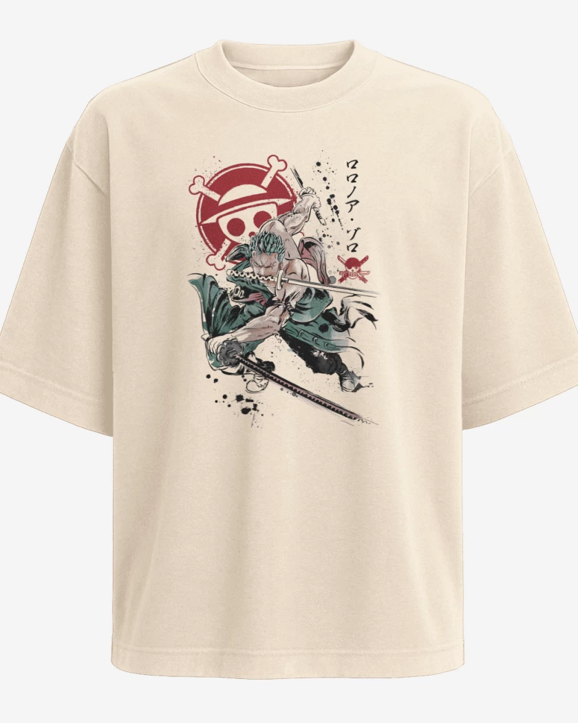 Polera Oversize Roronoa Zoro