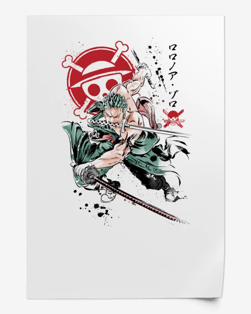 Print Roronoa Zoro