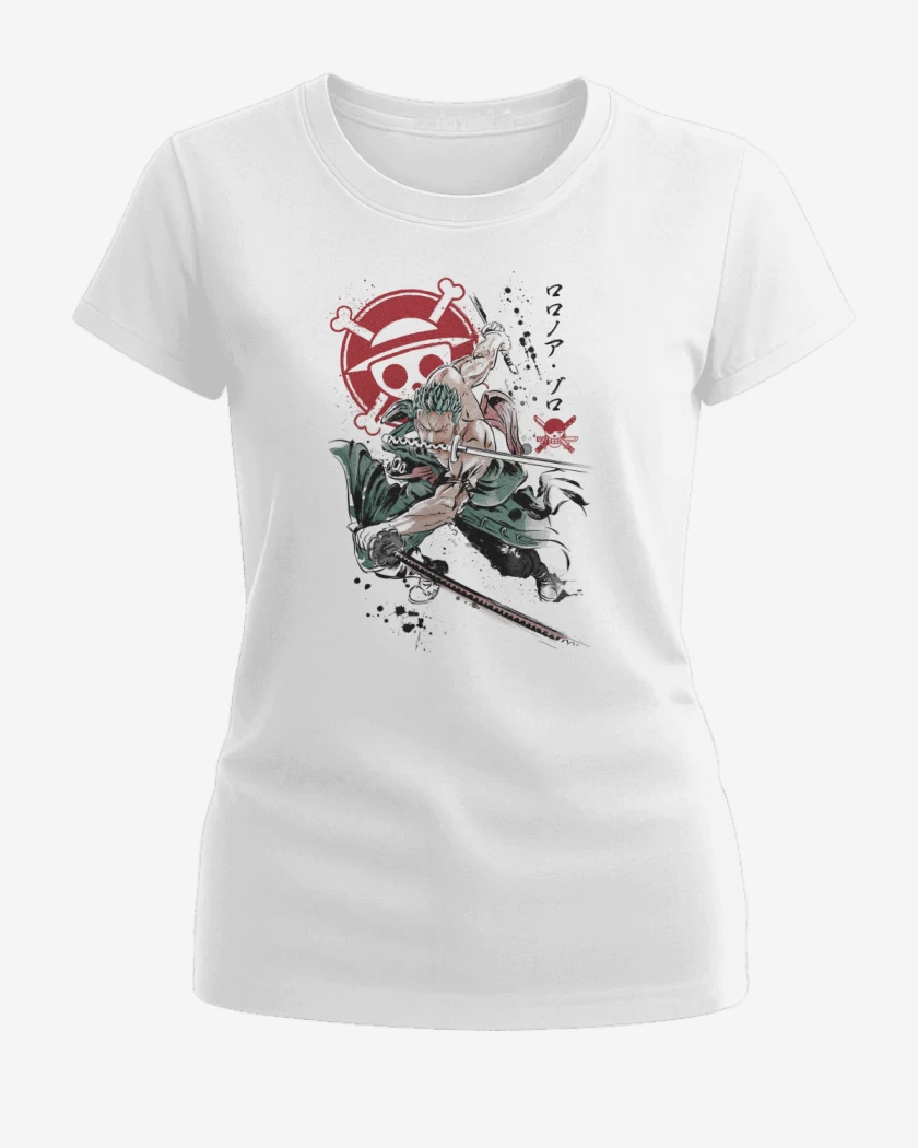 Polera de Mujer Roronoa Zoro