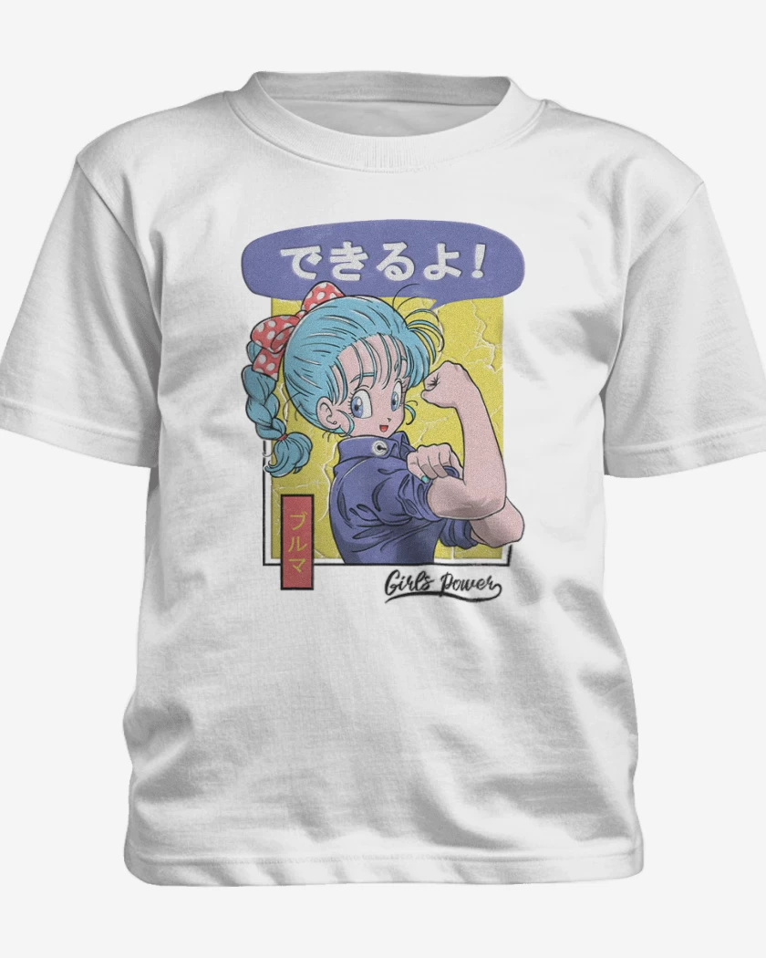 Polera de niño Bulma Girl Power