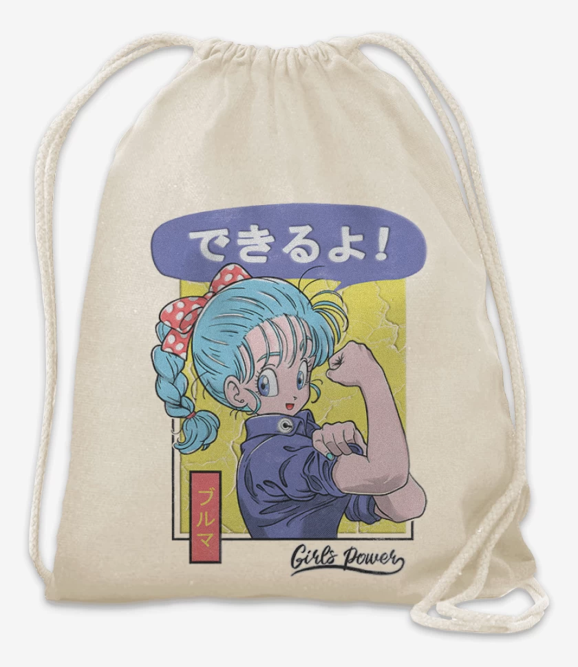 Mochila Blanco de Bulma Girl Power