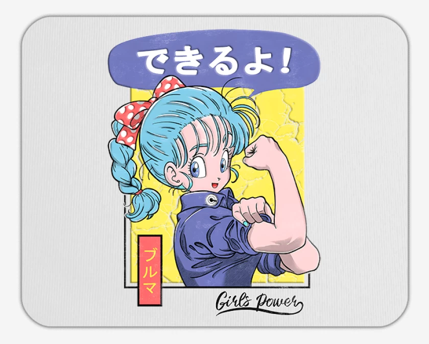 Mousepad Bulma Girl Power