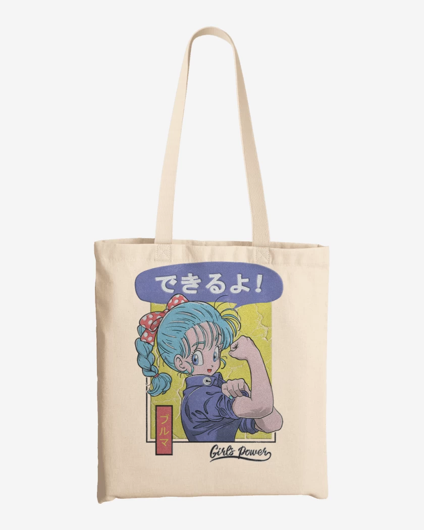 Totebag Bulma Girl Power