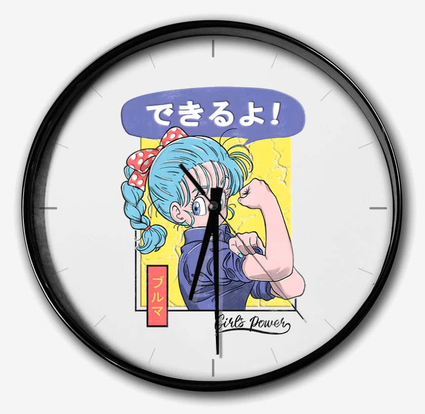 Reloj Blanco de Bulma Girl Power