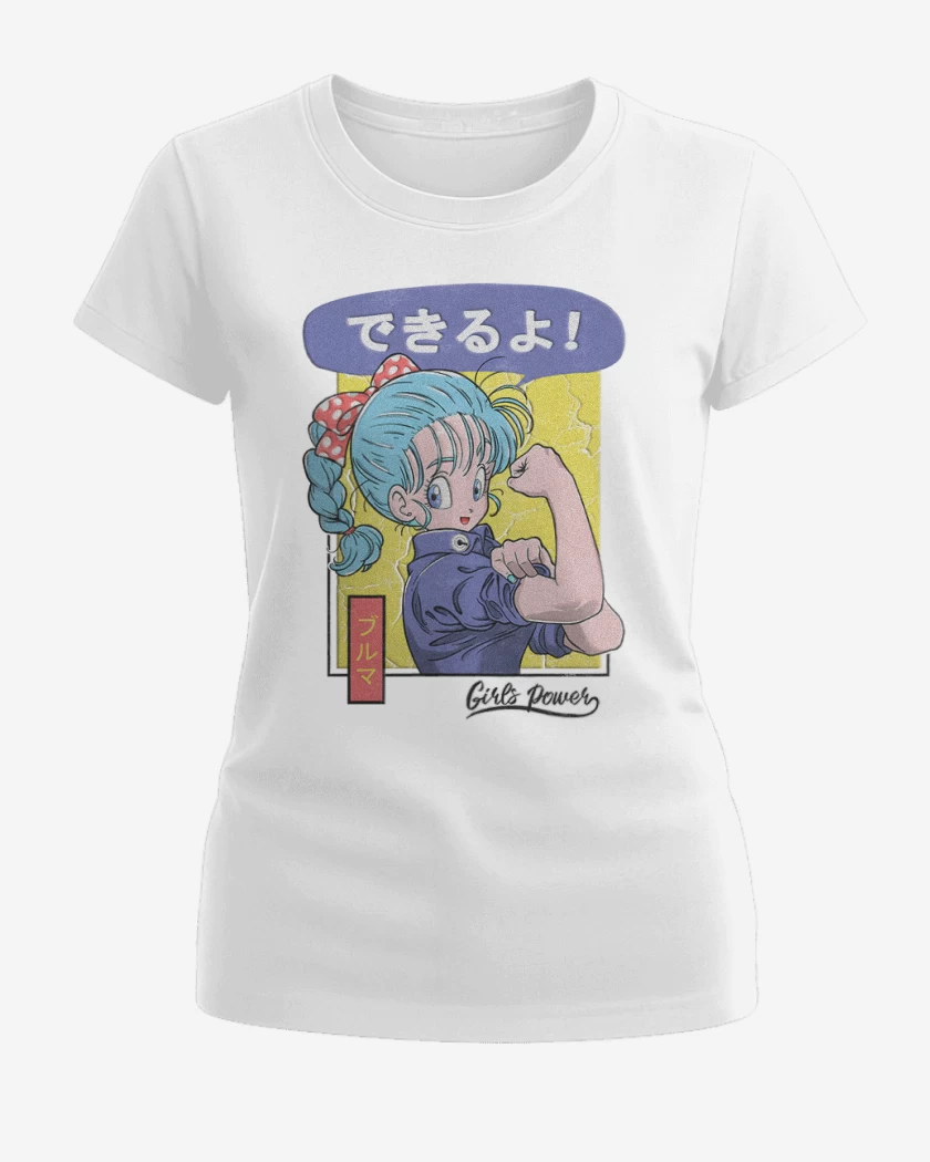 Polera de Mujer Bulma Girl Power