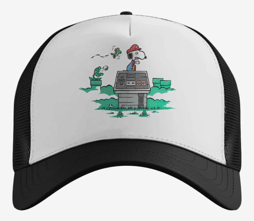 Gorro Snoopy bigote