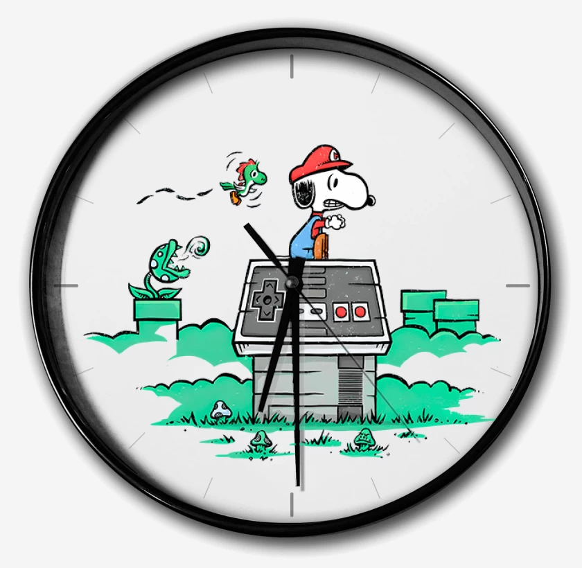 Reloj Snoopy bigote