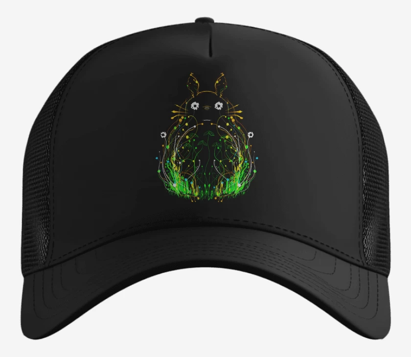 Gorro Totoro lineas brillantes
