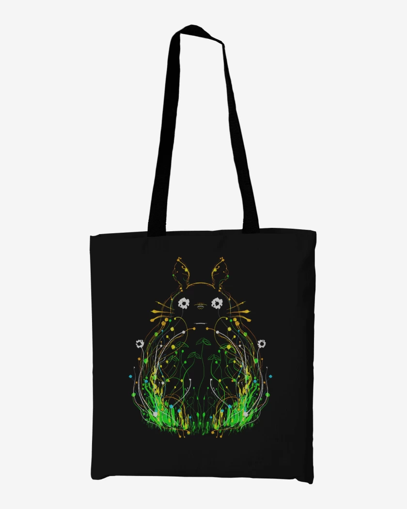 Totebag Totoro lineas brillantes