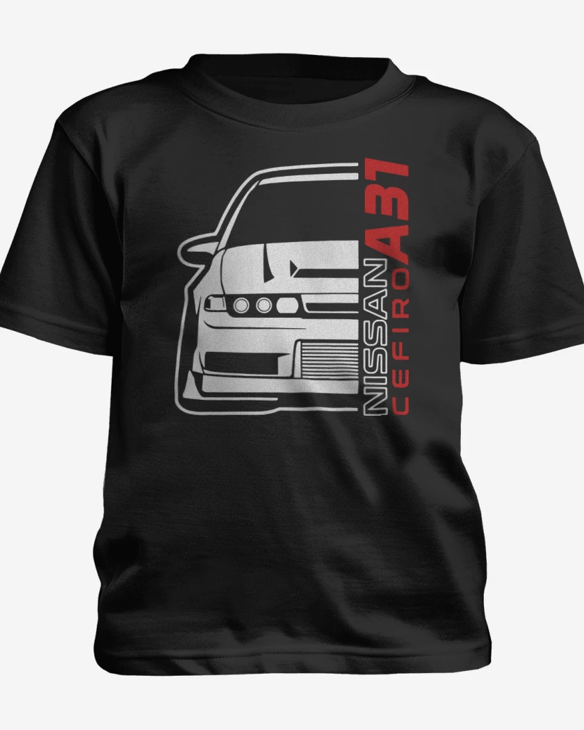 Polera de niño Negro de Cefiro A31