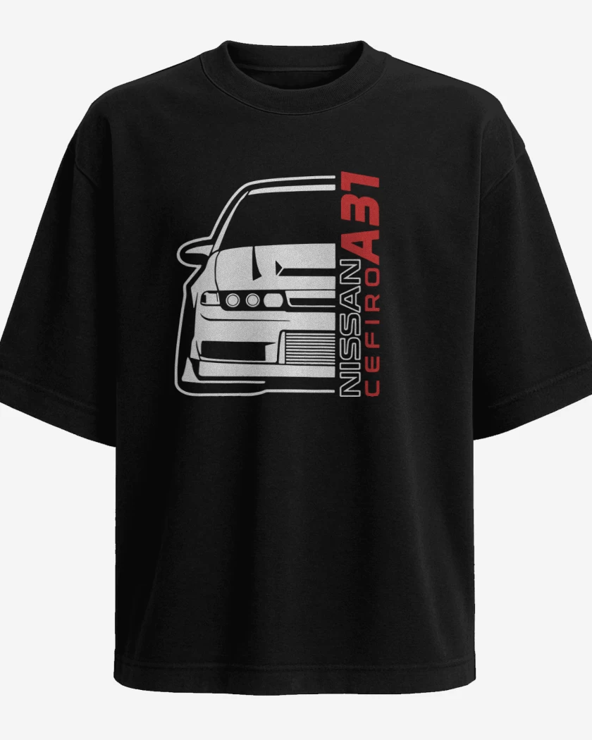 Polera Oversize Negro de Cefiro A31