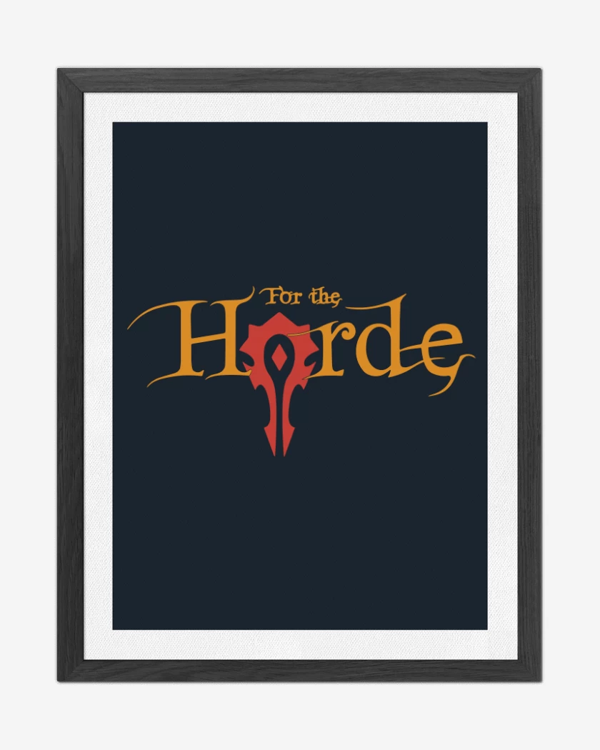 Cuadro decorativo Azul Marino de For The Horde