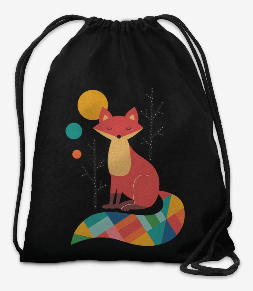 Mochila Negro de Zorro colores