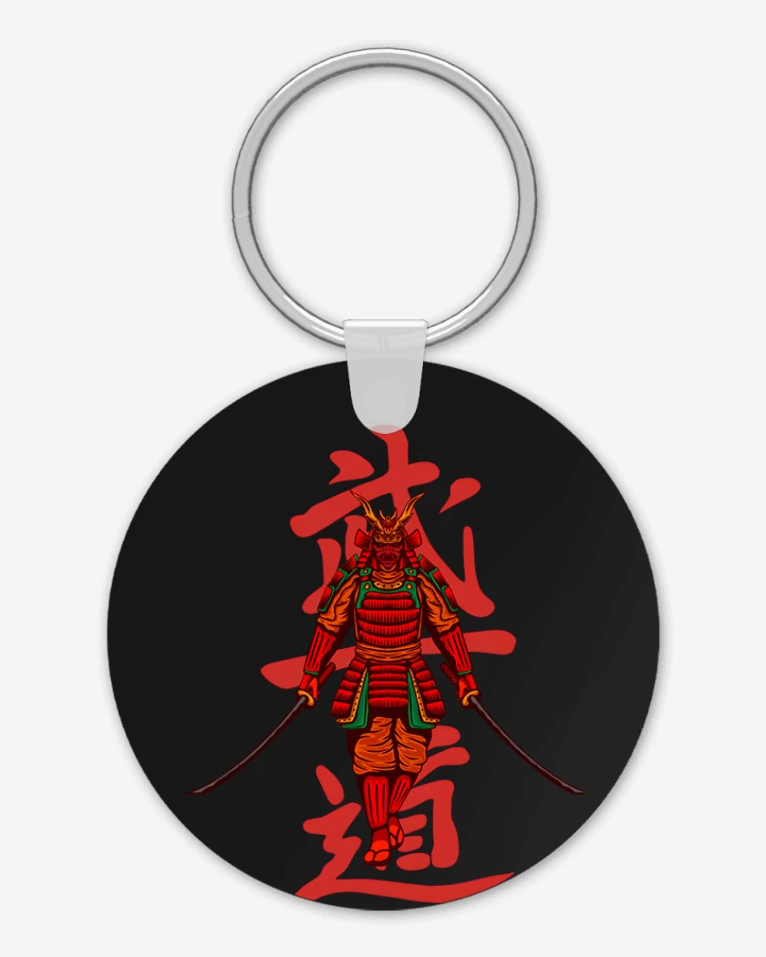 Llavero Negro de Samurai