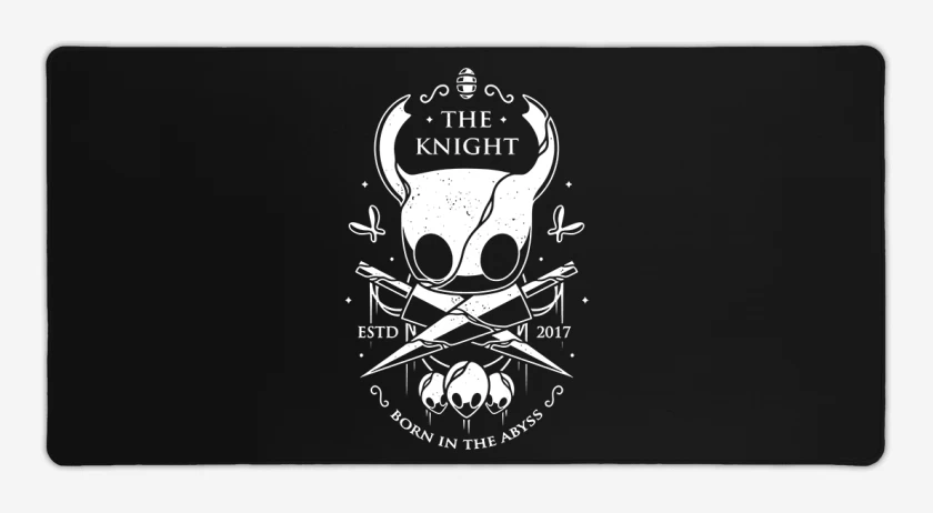 Mouse pad Gamer Negro de Knight 