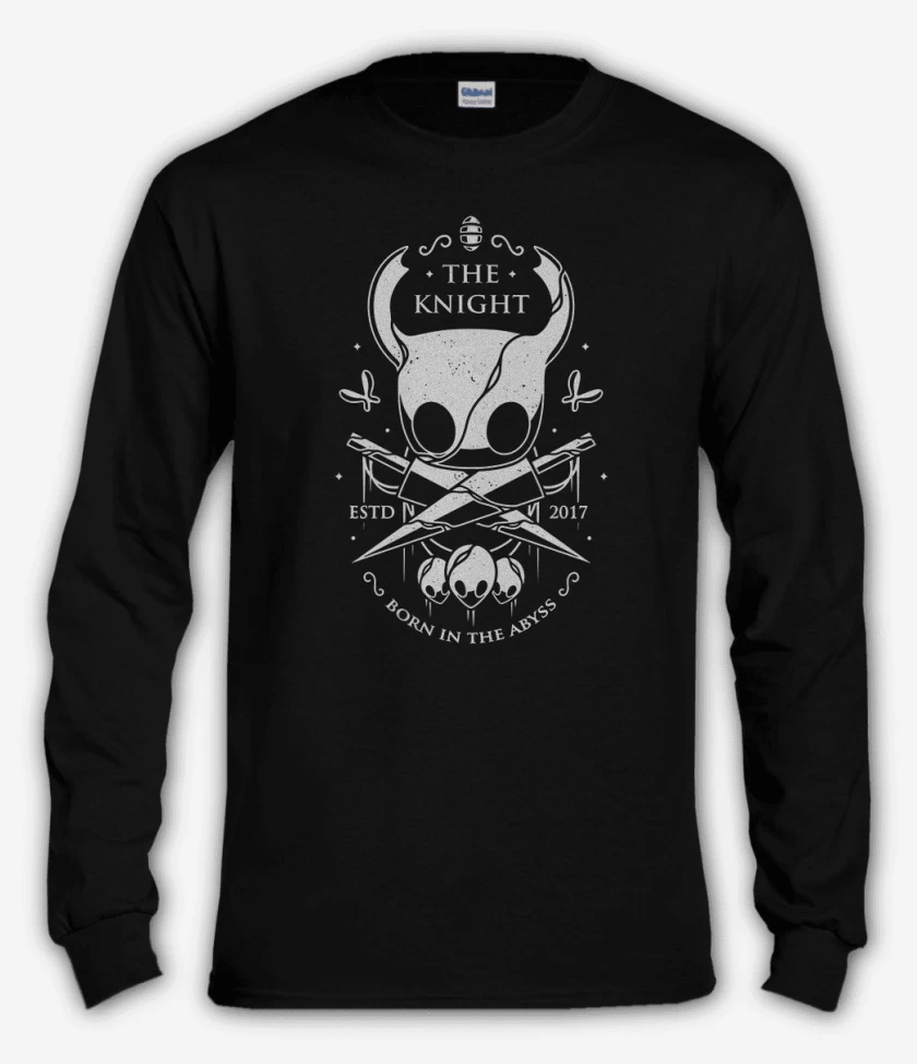 Polera manga larga Negro de Knight 