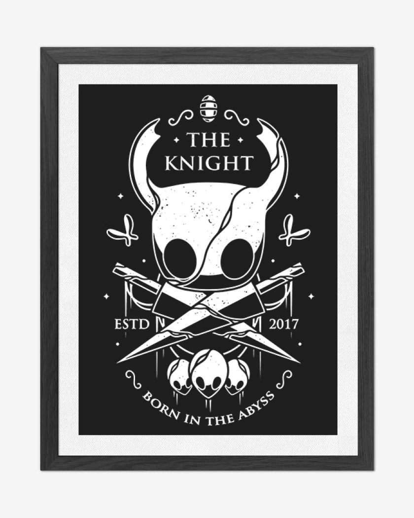 Cuadro decorativo Negro de Knight 