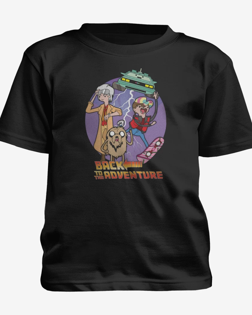 Polera de niño Negro de Volver a la Aventura