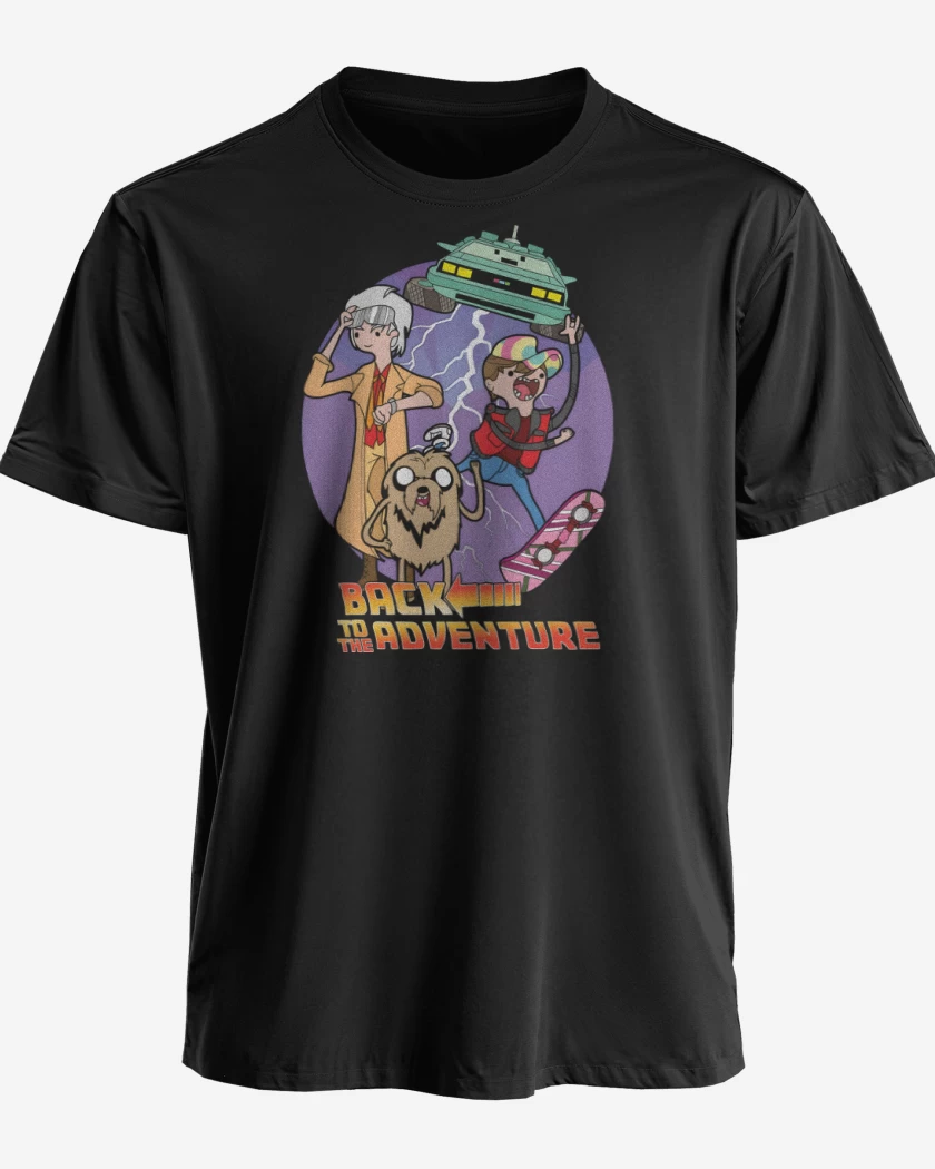 Polera premium Negro de Volver a la Aventura