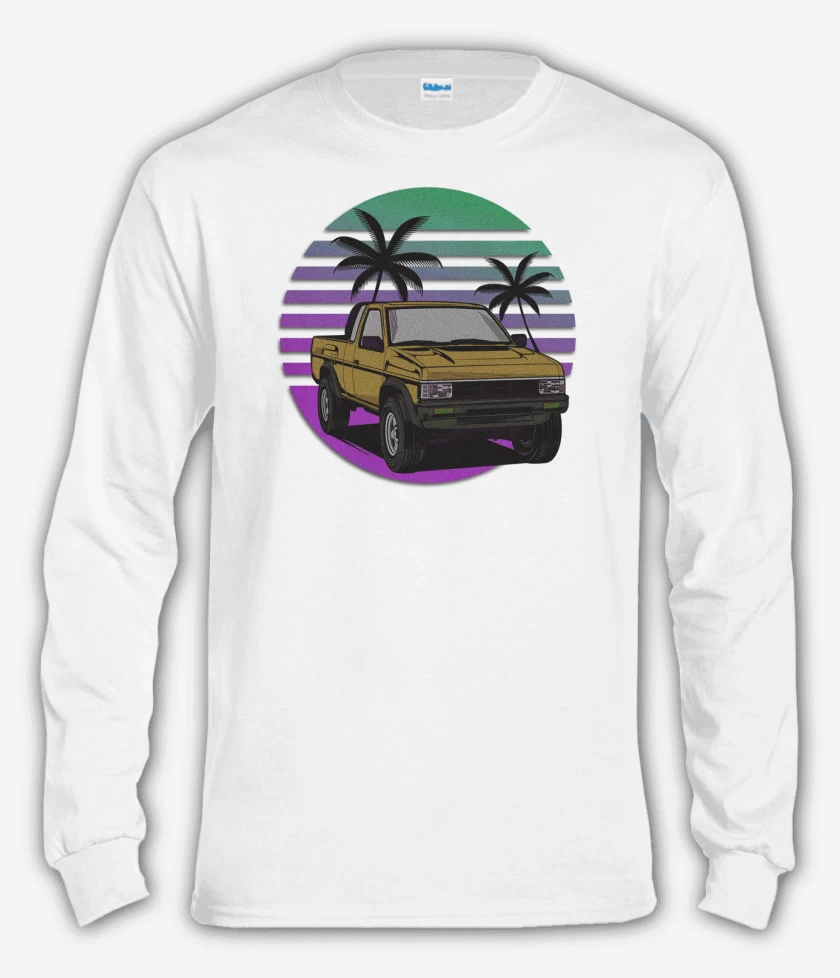 Polera manga larga Blanco de D21 AT