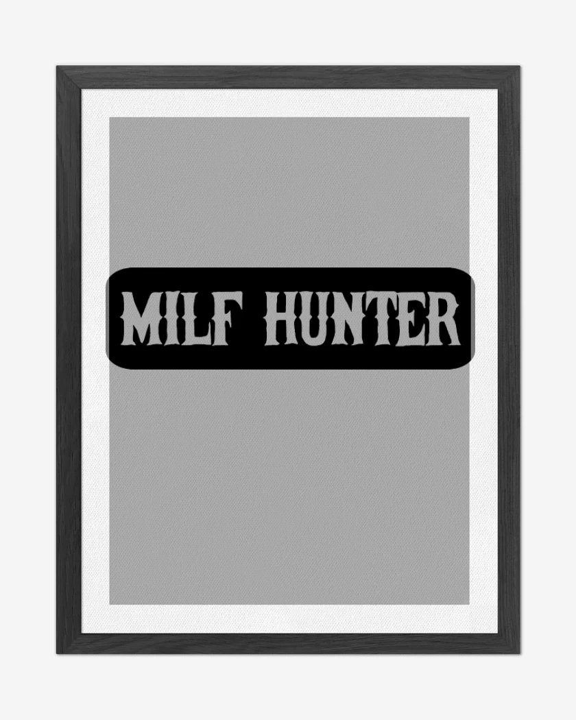 Cuadro decorativo Gris Melange de Milf Hunter