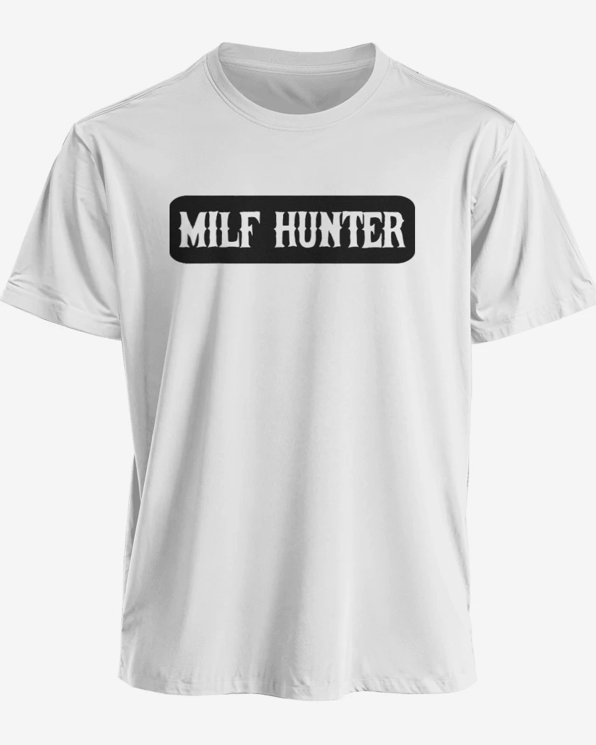 Polera premium Blanco de Milf Hunter