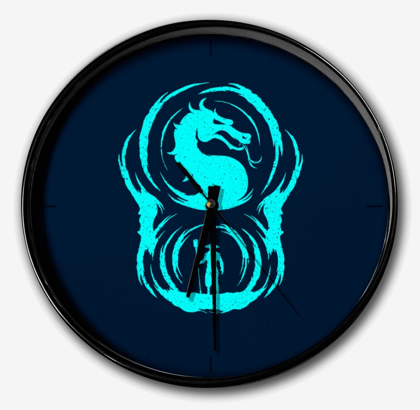 Reloj Azul Marino de Mortal Kombat- Raiden