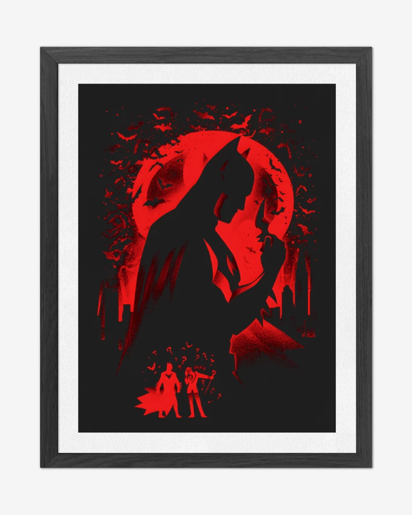 Cuadro decorativo Negro de Noche de la Venganza